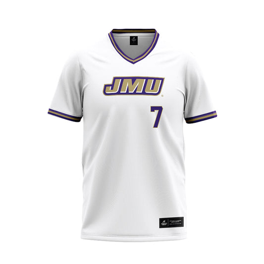 JMU - NCAA Softball : Lucy Bertram - White Jersey-0