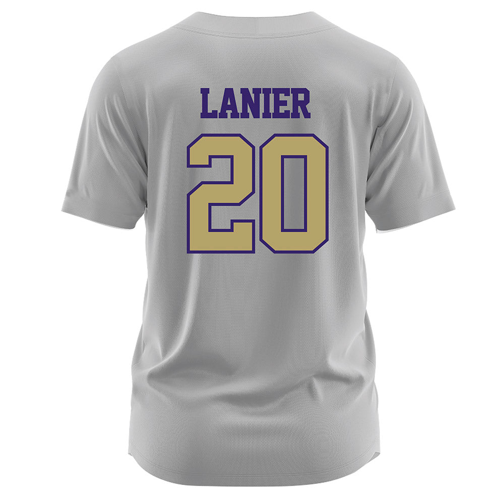 JMU - NCAA Softball : BK Lanier - Grey Jersey-1