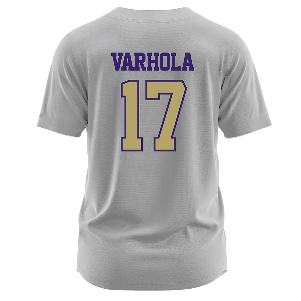 JMU - NCAA Softball : Julia Varhola - Grey Jersey-1