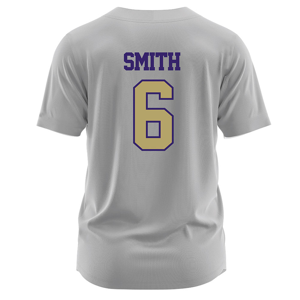 JMU - NCAA Softball : Lili Smith - Grey Jersey-1