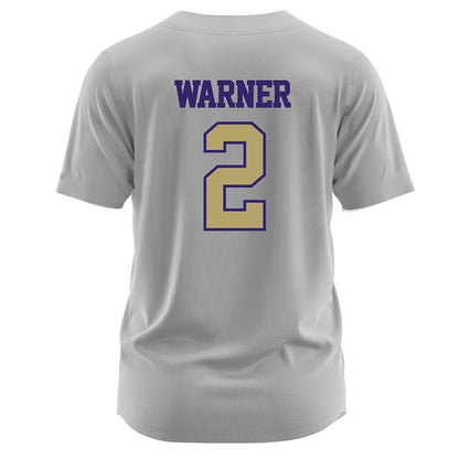 JMU - NCAA Softball : Reaghan Warner - Grey Jersey-1