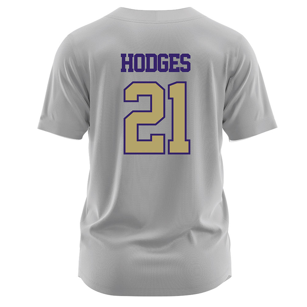 JMU - NCAA Softball : Ava Hodges - Grey Jersey-1