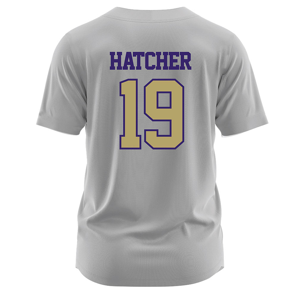 JMU - NCAA Softball : E.G. Hatcher - Grey Jersey-1