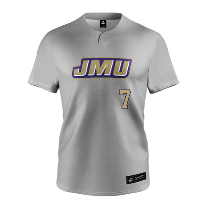 JMU - NCAA Softball : Lucy Bertram - Grey Jersey-0