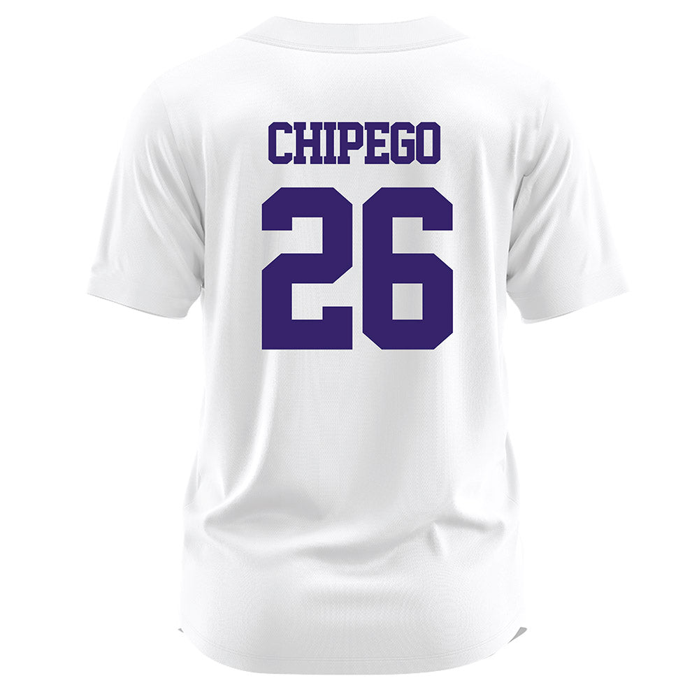 JMU - NCAA Softball : Hannah Chipego - White Jersey-1