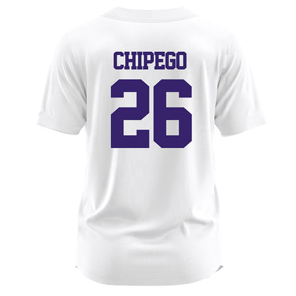 JMU - NCAA Softball : Hannah Chipego - White Jersey-1