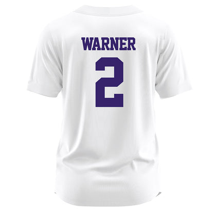 JMU - NCAA Softball : Reaghan Warner - White Jersey-1