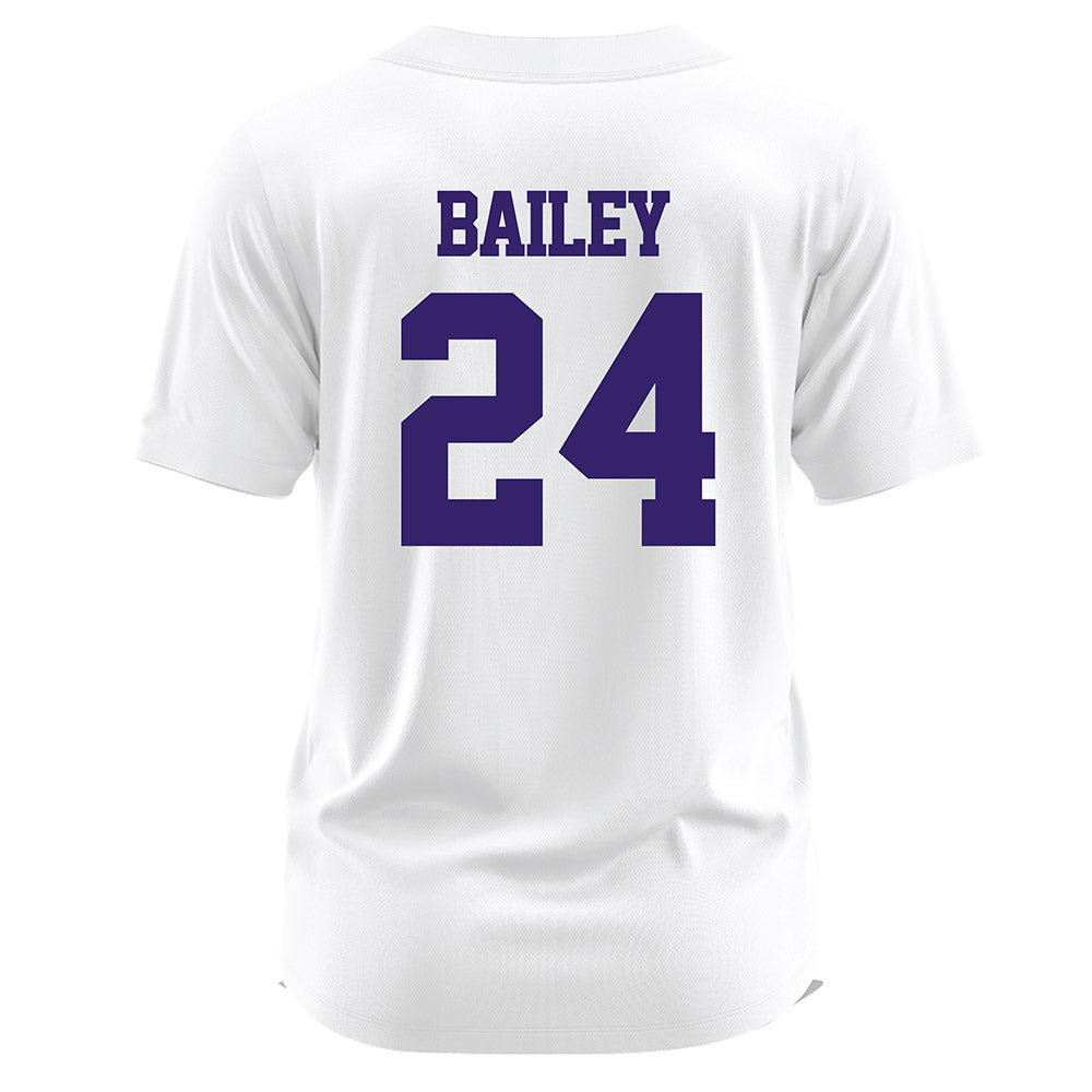 JMU - NCAA Softball : Braelyn Bailey - White Jersey-1