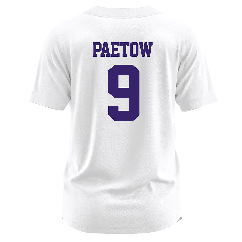 JMU - NCAA Softball : Bree Paetow - White Jersey-1