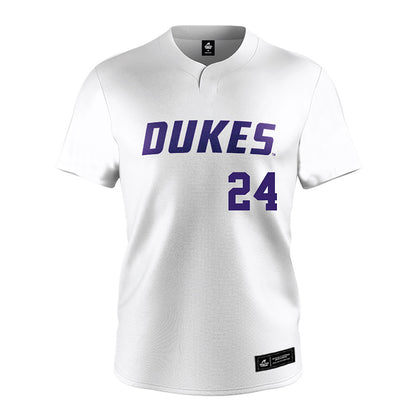 JMU - NCAA Softball : Braelyn Bailey - White Jersey-0