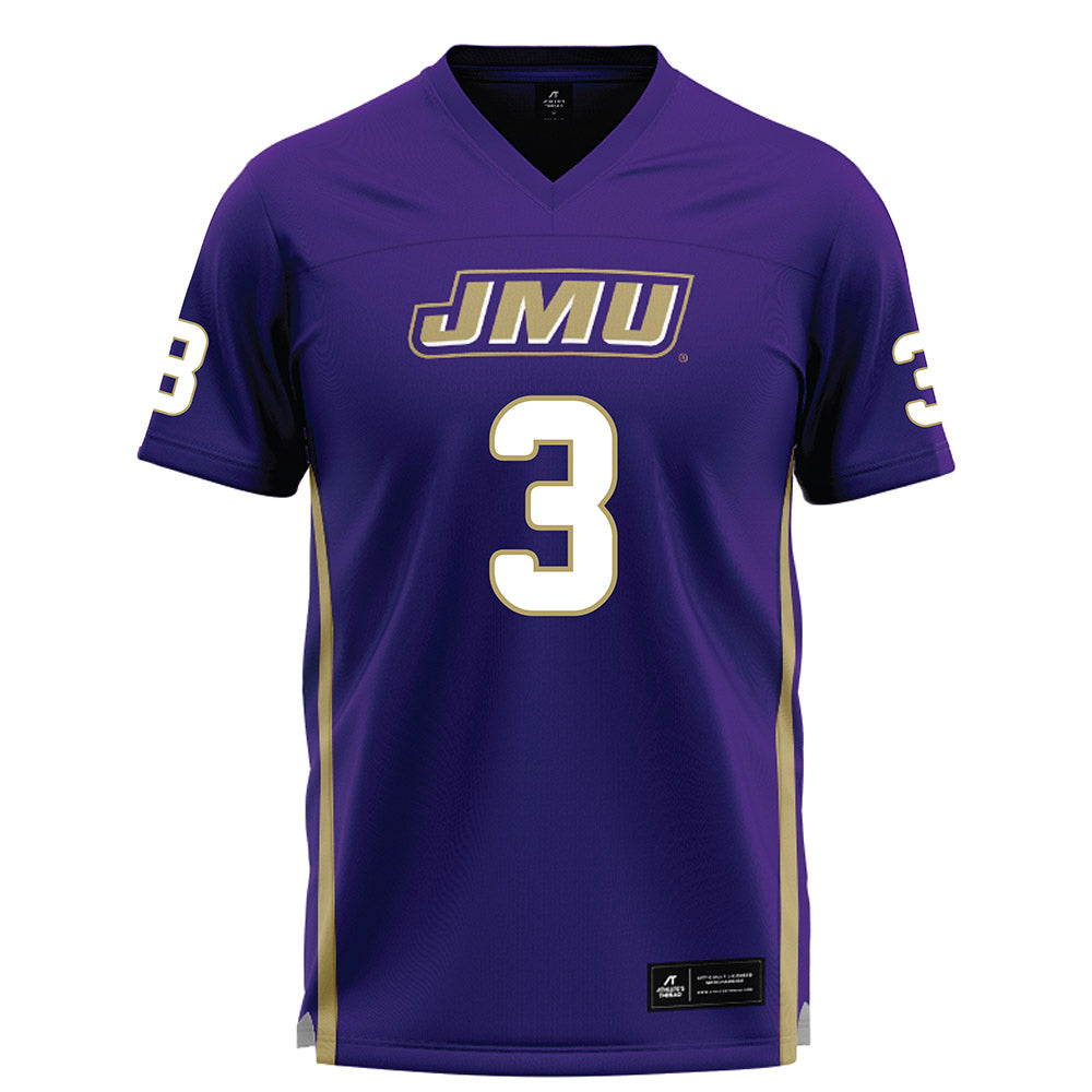 JMU - NCAA Women's Lacrosse : Gianna Calise - Purple Lacrosse Jersey-0