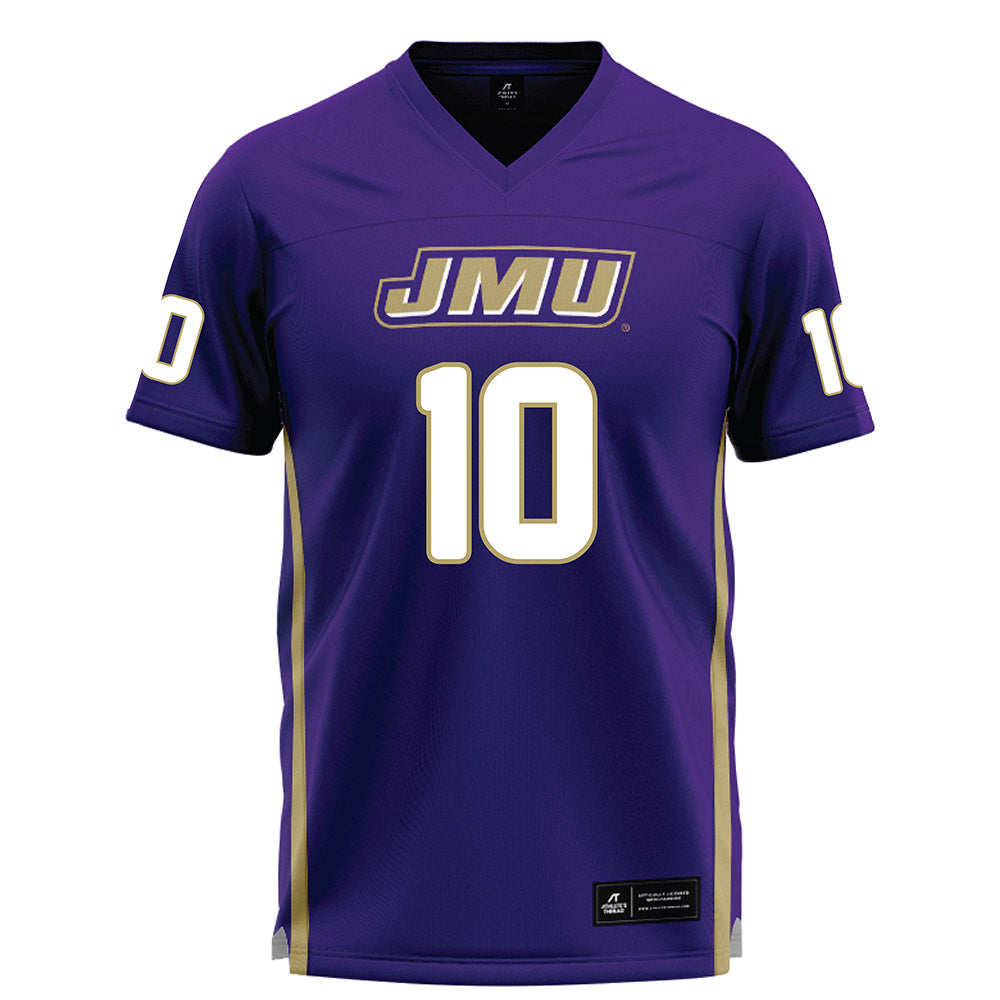 JMU - NCAA Women's Lacrosse : Sammy Wood - Purple Lacrosse Jersey-0