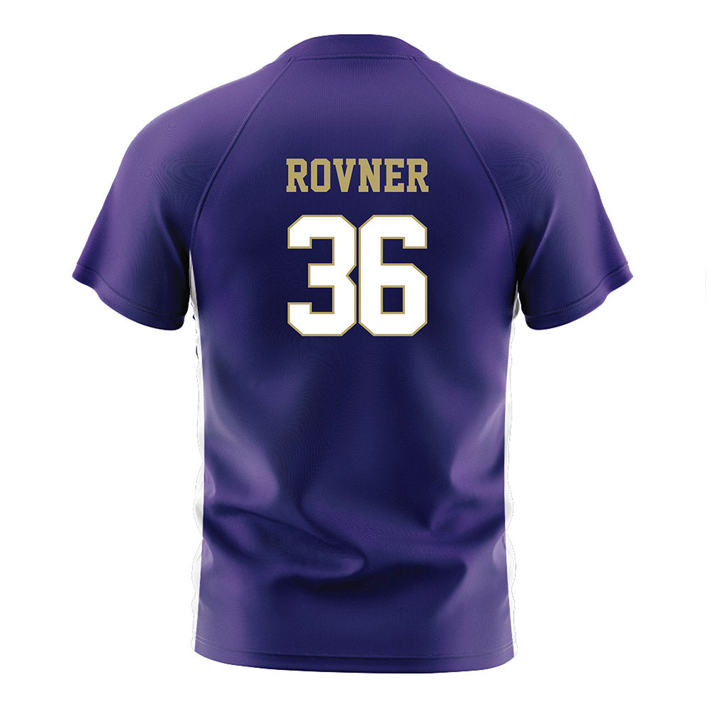 JMU - NCAA Women's Soccer : Tali Rovner - Purple Soccer Jersey-1