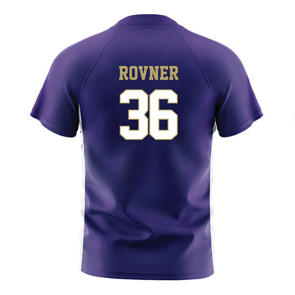 JMU - NCAA Women's Soccer : Tali Rovner - Purple Soccer Jersey-1