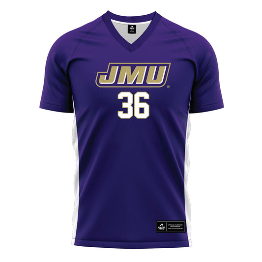 JMU - NCAA Women's Soccer : Tali Rovner - Purple Soccer Jersey-0