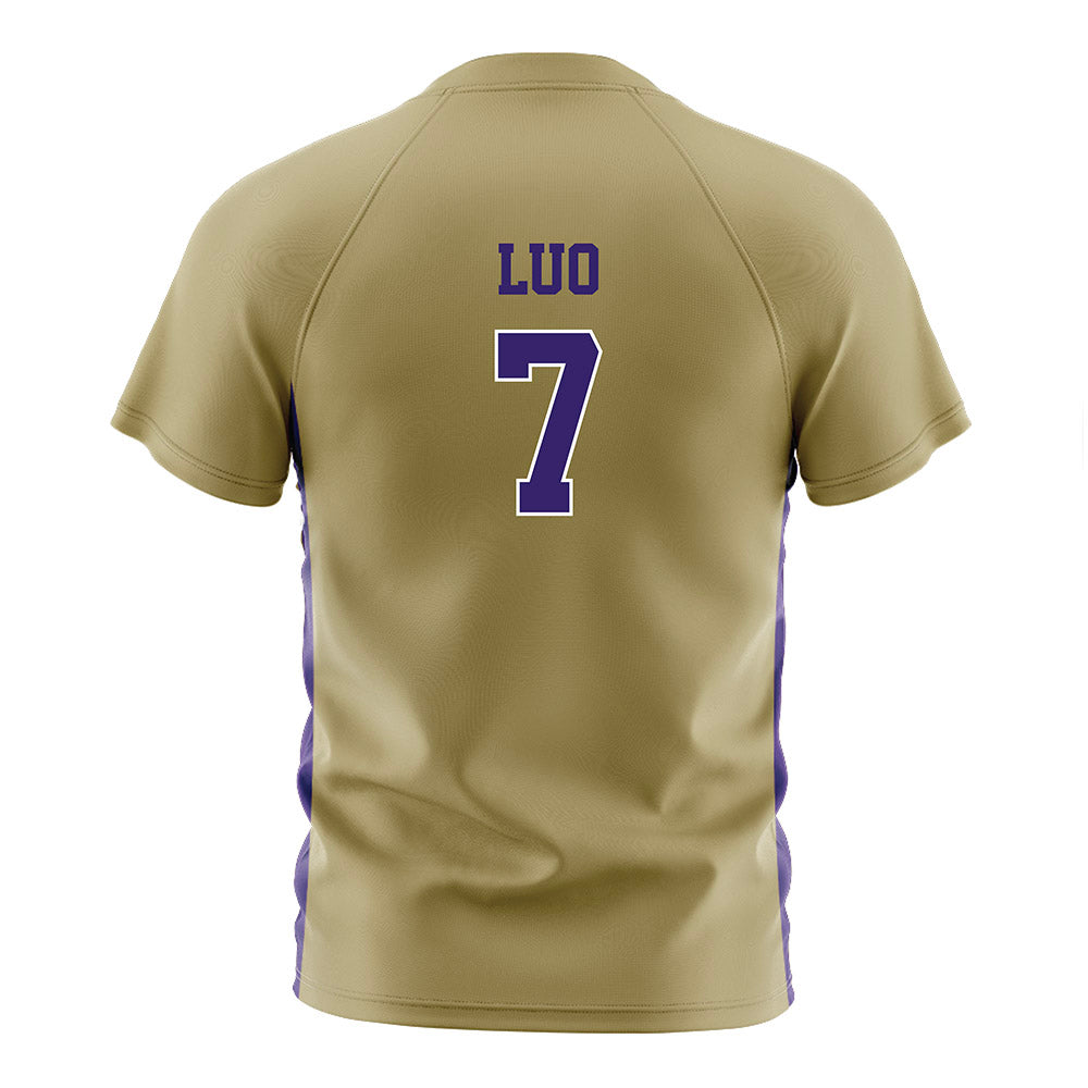 JMU - NCAA Women's Soccer : Gloria Luo - Gold Soccer Jersey-1