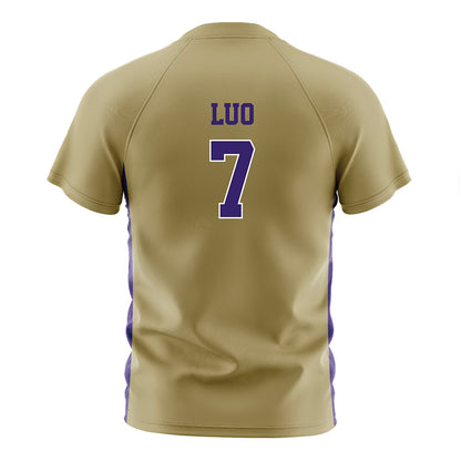 JMU - NCAA Women's Soccer : Gloria Luo - Gold Soccer Jersey-1