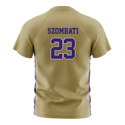 JMU - NCAA Women's Soccer : Kata Szombati - Gold Soccer Jersey-1