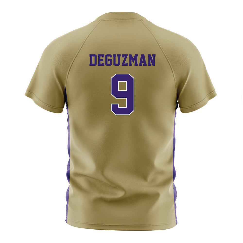 JMU - NCAA Women's Soccer : Samantha DeGuzman - Gold Soccer Jersey-1