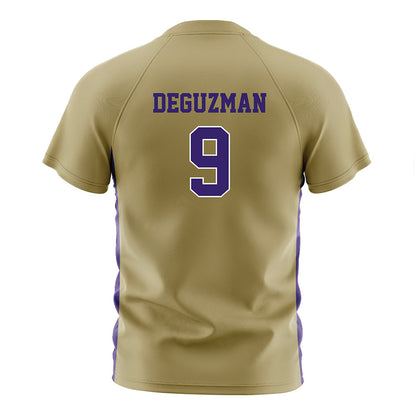 JMU - NCAA Women's Soccer : Samantha DeGuzman - Gold Soccer Jersey-1