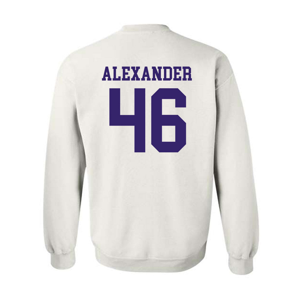 JMU - NCAA Baseball : Luke Alexander - Crewneck Sweatshirt-1