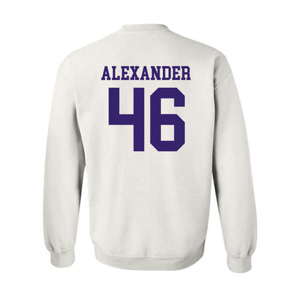 JMU - NCAA Baseball : Luke Alexander - Crewneck Sweatshirt-1