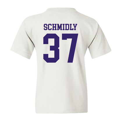 JMU - NCAA Baseball : Ike Schmidly - Youth T-Shirt-1