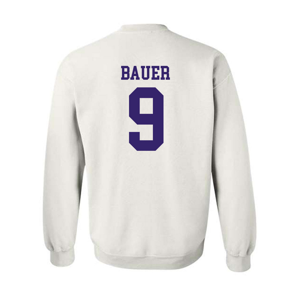 JMU - NCAA Baseball : Landon Bauer - Crewneck Sweatshirt-1