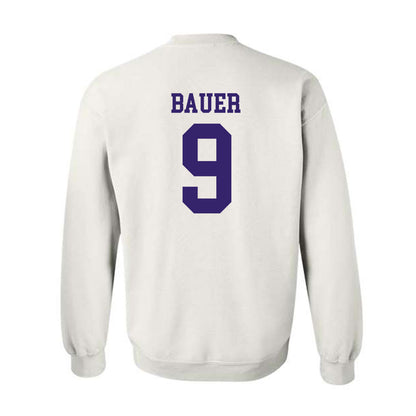 JMU - NCAA Baseball : Landon Bauer - Crewneck Sweatshirt-1