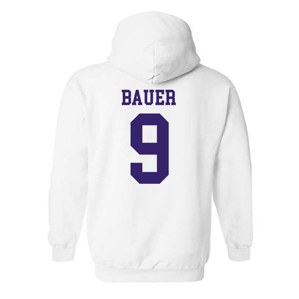 JMU - NCAA Baseball : Landon Bauer - Hooded Sweatshirt-1