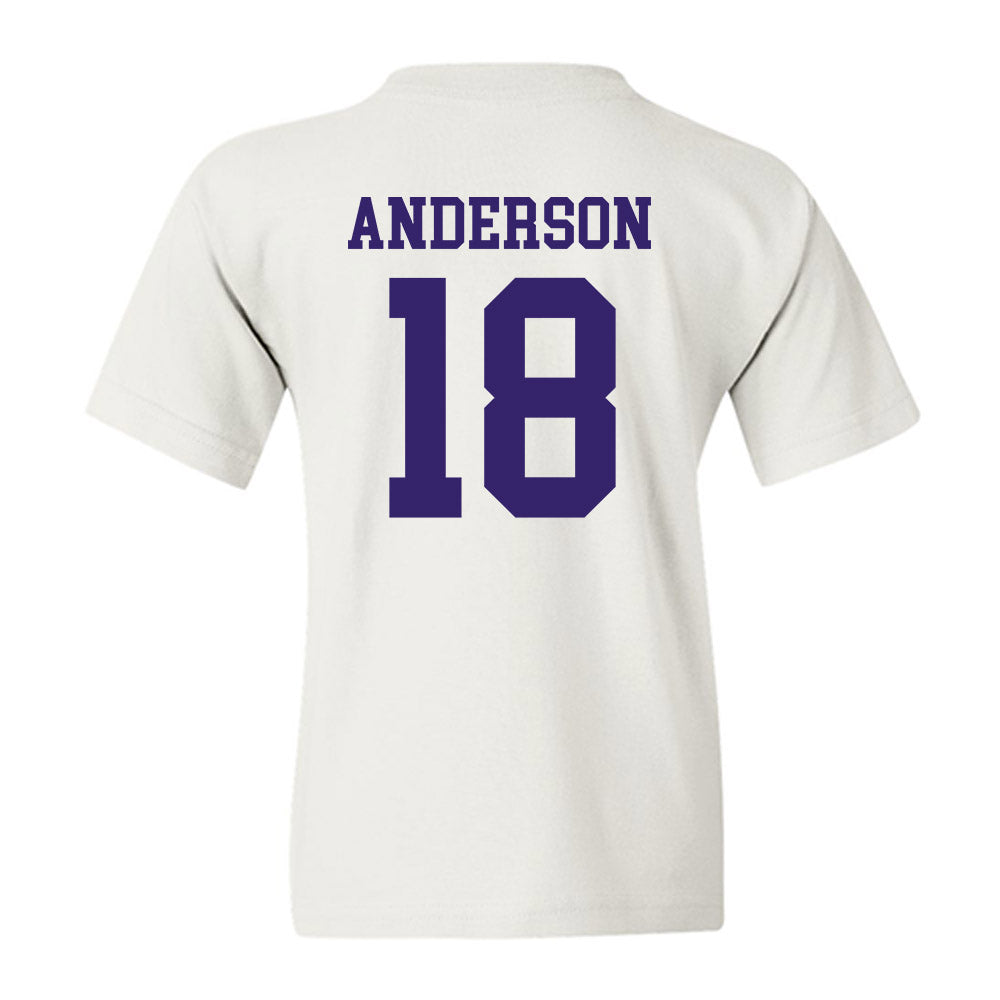 JMU - NCAA Baseball : Jack Anderson - Youth T-Shirt-1