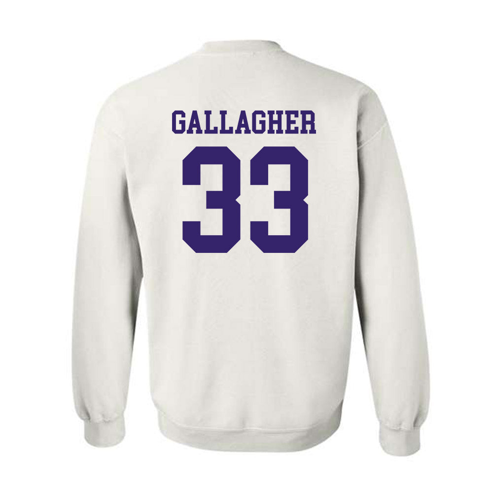 JMU - NCAA Baseball : Aiden Gallagher - Crewneck Sweatshirt-1