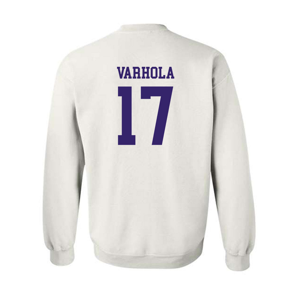 JMU - NCAA Softball : Julia Varhola - Replica Shersey Crewneck Sweatshirt-1