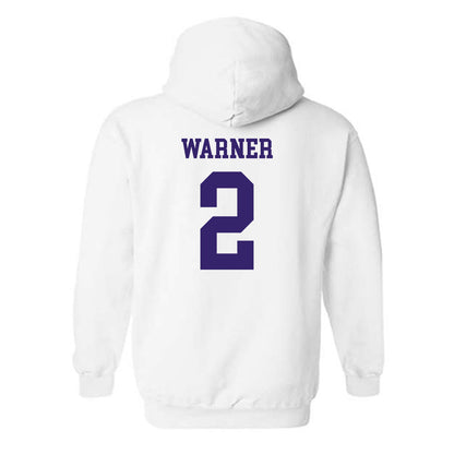 JMU - NCAA Softball : Reaghan Warner - Replica Shersey Hooded Sweatshirt-1