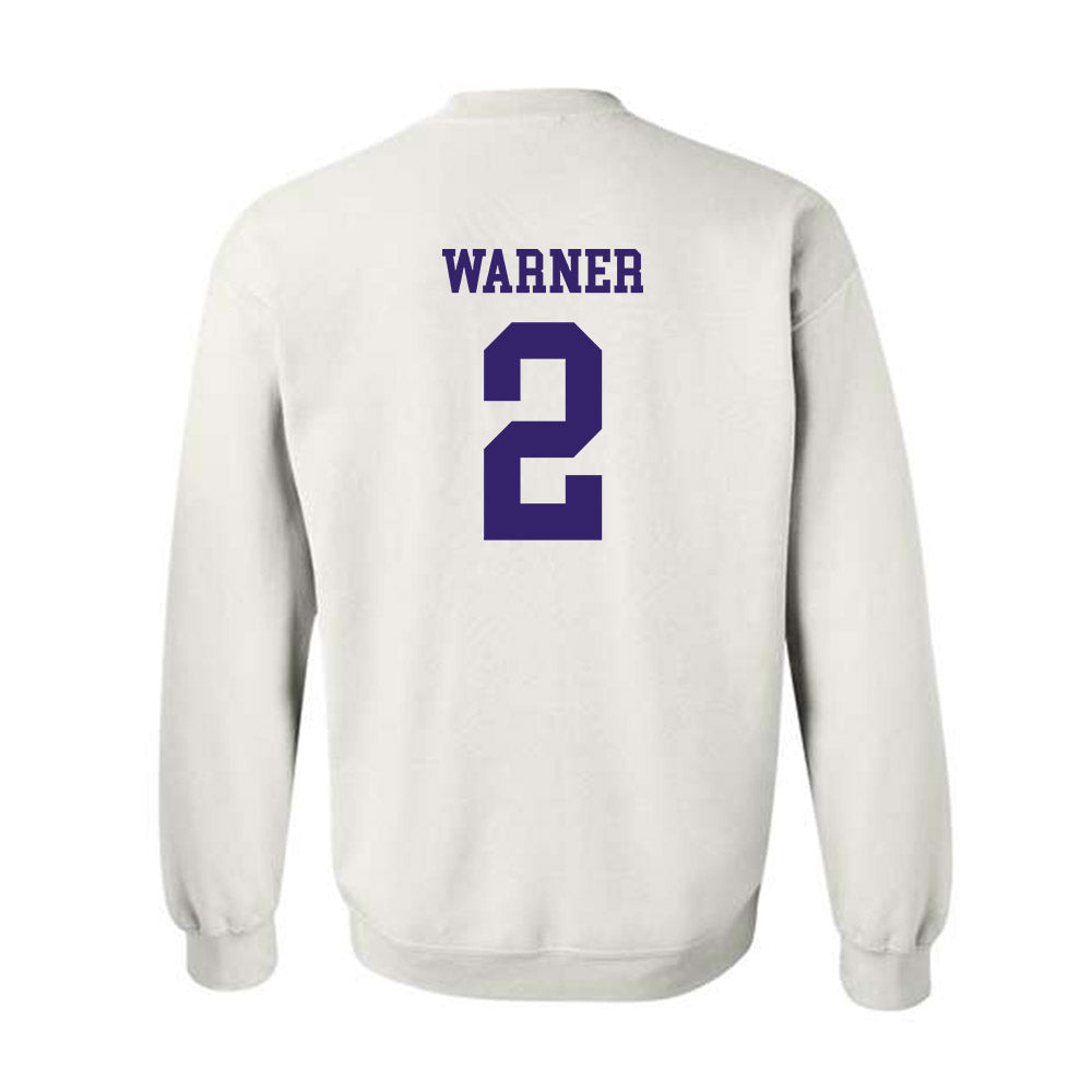 JMU - NCAA Softball : Reaghan Warner - Replica Shersey Crewneck Sweatshirt-1