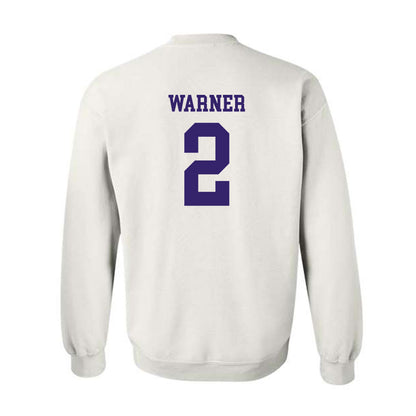 JMU - NCAA Softball : Reaghan Warner - Replica Shersey Crewneck Sweatshirt-1