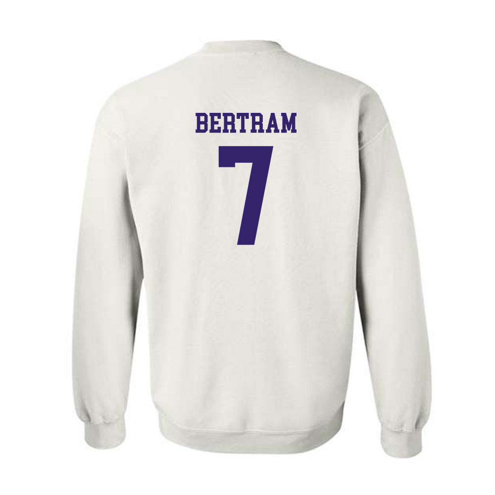 JMU - NCAA Softball : Lucy Bertram - Replica Shersey Crewneck Sweatshirt-1