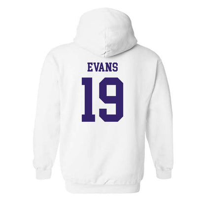 JMU - NCAA Softball : Emma Jo Evans - Replica Shersey Hooded Sweatshirt-1