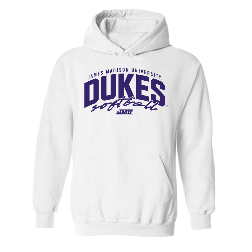 JMU - NCAA Softball : E.G. Hatcher - Replica Shersey Hooded Sweatshirt-0