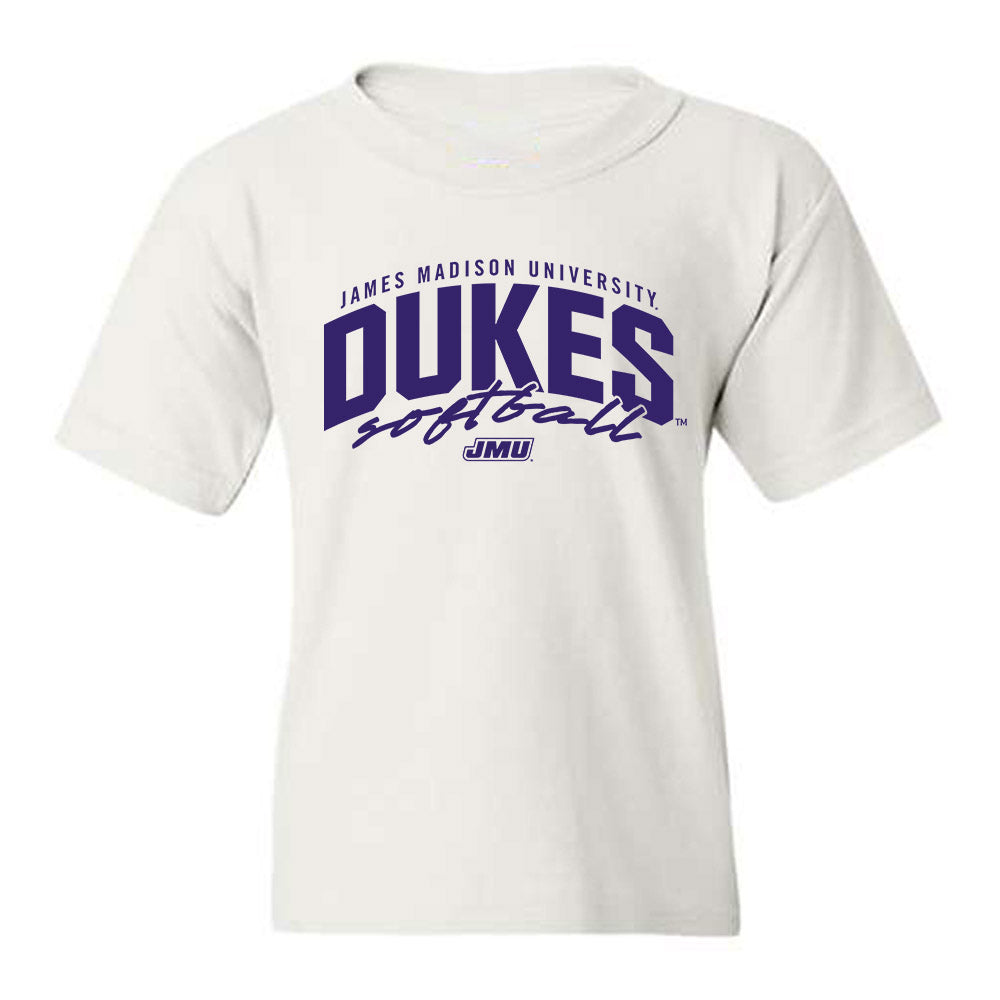 JMU - NCAA Softball : Reaghan Warner - Replica Shersey Youth T-Shirt-0