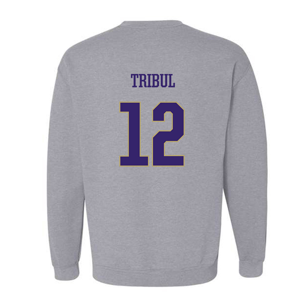 JMU - NCAA Softball : Mia Tribul - Classic Shersey Crewneck Sweatshirt-1