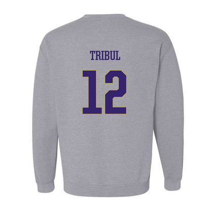 JMU - NCAA Softball : Mia Tribul - Classic Shersey Crewneck Sweatshirt-1