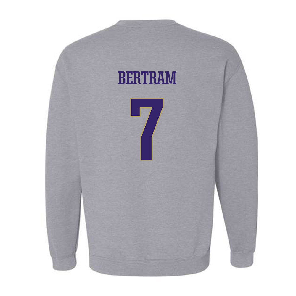 JMU - NCAA Softball : Lucy Bertram - Classic Shersey Crewneck Sweatshirt-1