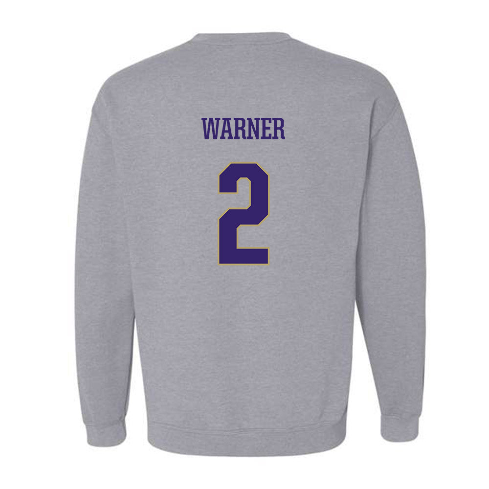 JMU - NCAA Softball : Reaghan Warner - Classic Shersey Crewneck Sweatshirt-1