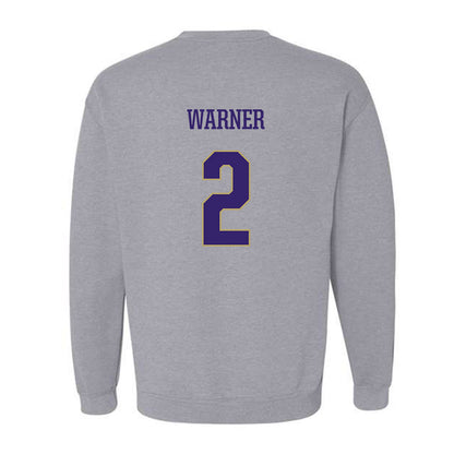 JMU - NCAA Softball : Reaghan Warner - Classic Shersey Crewneck Sweatshirt-1