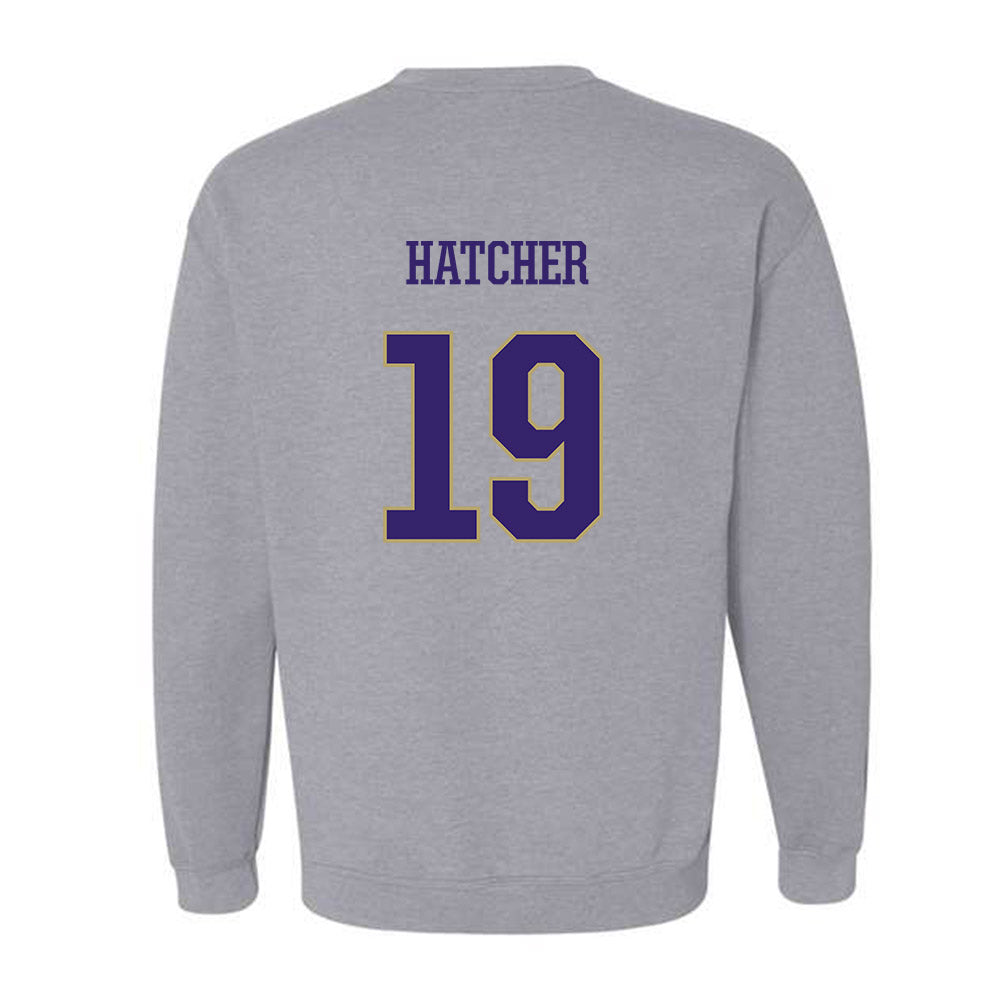 JMU - NCAA Softball : E.G. Hatcher - Classic Shersey Crewneck Sweatshirt-1