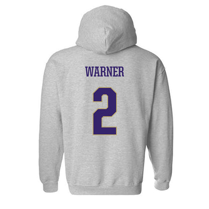JMU - NCAA Softball : Reaghan Warner - Classic Shersey Hooded Sweatshirt-1