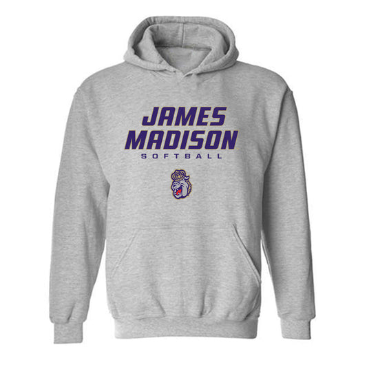 JMU - NCAA Softball : Lili Smith - Classic Shersey Hooded Sweatshirt-0
