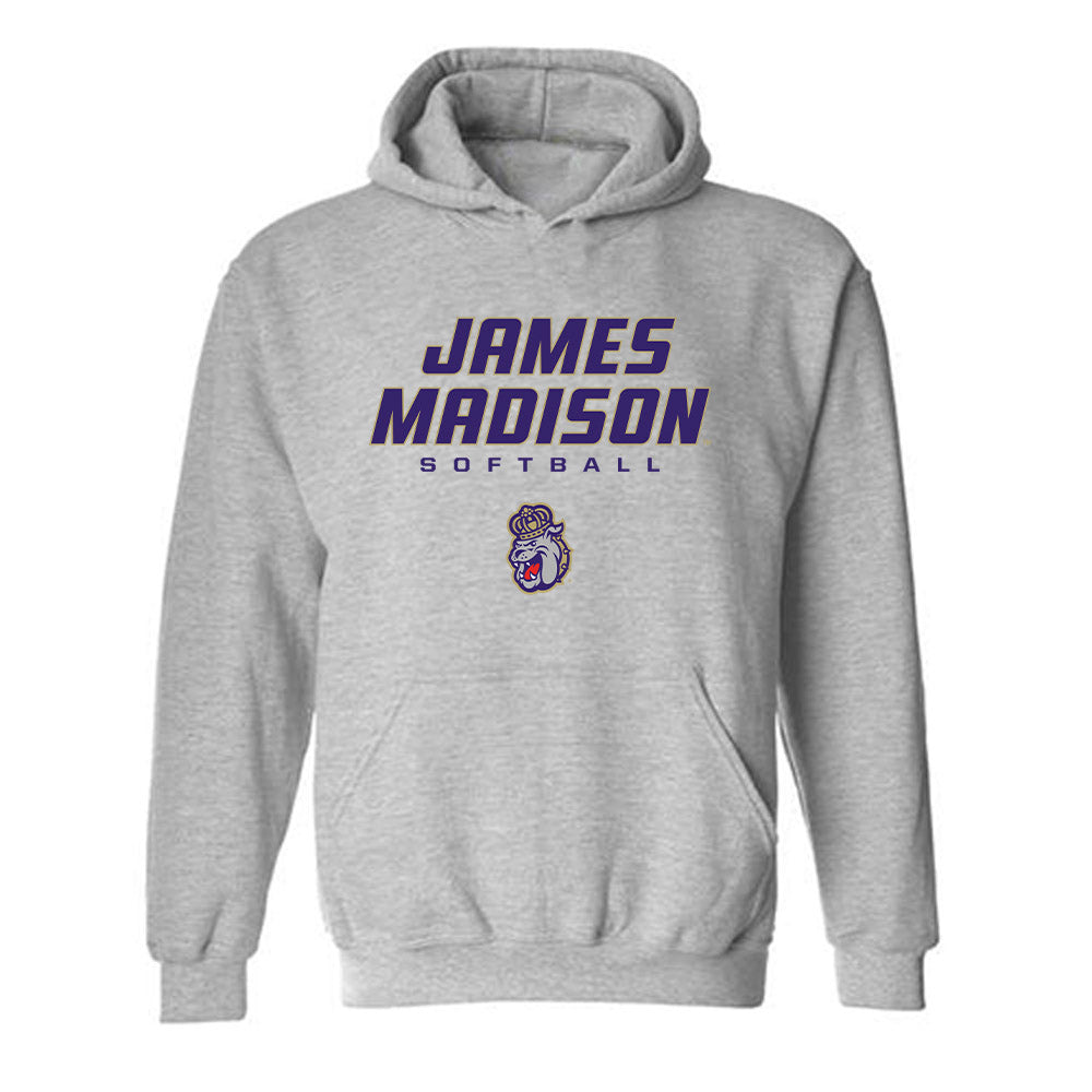 JMU - NCAA Softball : Lucy Bertram - Classic Shersey Hooded Sweatshirt-0