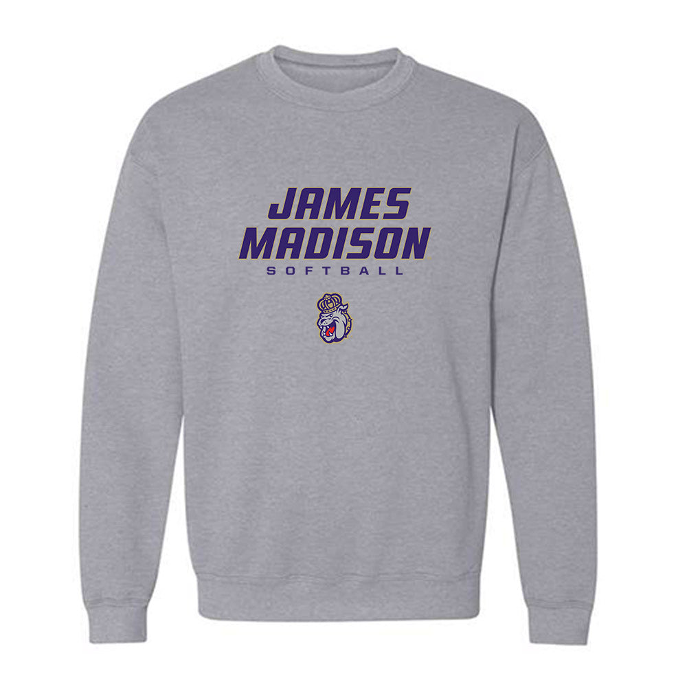 JMU - NCAA Softball : Taylor Johnson - Classic Shersey Crewneck Sweatshirt-0